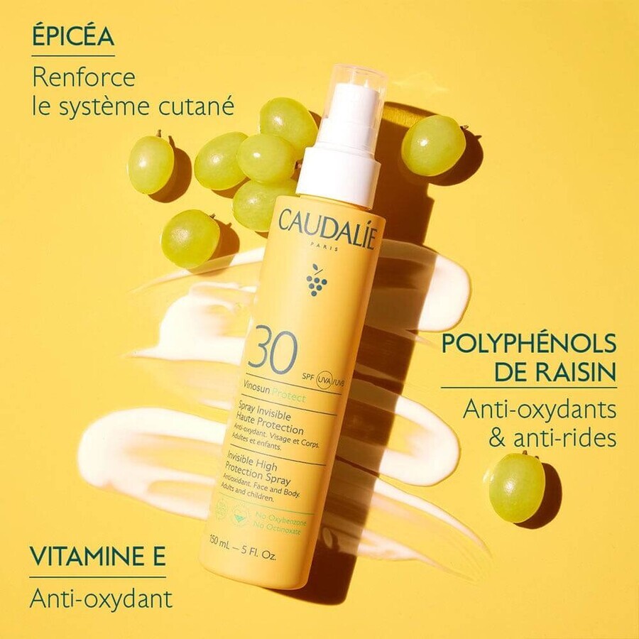Caudalie Vinosun Zonnespray Spf30 Gezicht en Lichaam 150ml