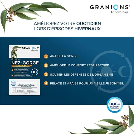 Granions Naso-gola 10 Gelees + 10 Tabletten