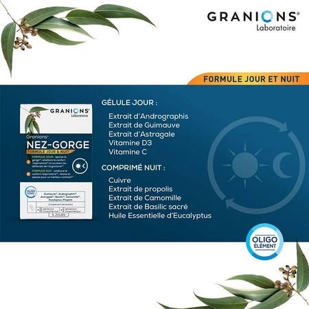 Granions Naso-gola 10 Gelees + 10 Tabletten
