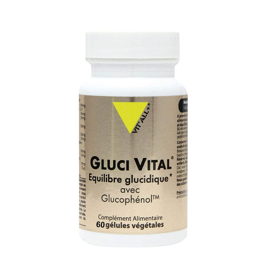 Vit'All+ Gluci Vital Equilibrio dei carboidrati 60 capsule