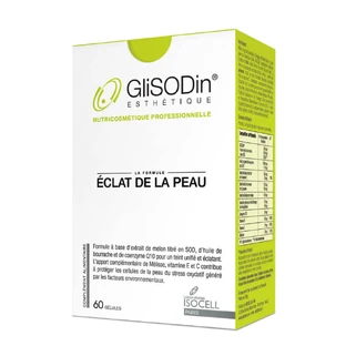 Isocell Glisodin Eclat de la peau 60 gélules