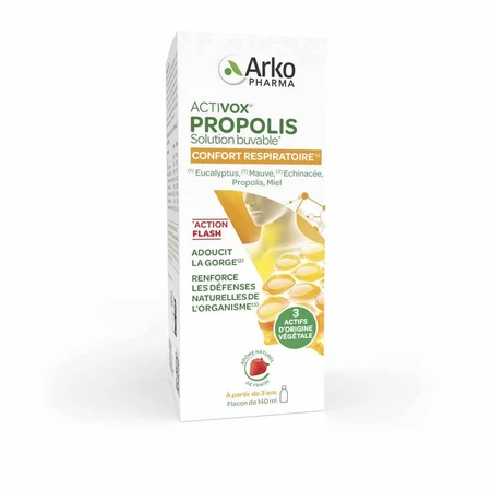 Arkopharma Activox Propóleo Jarabe confort respiratorio 140 ml