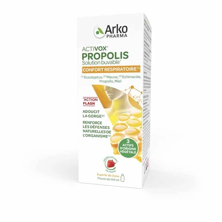 Arkopharma Activox Propóleo Jarabe confort respiratorio 140 ml