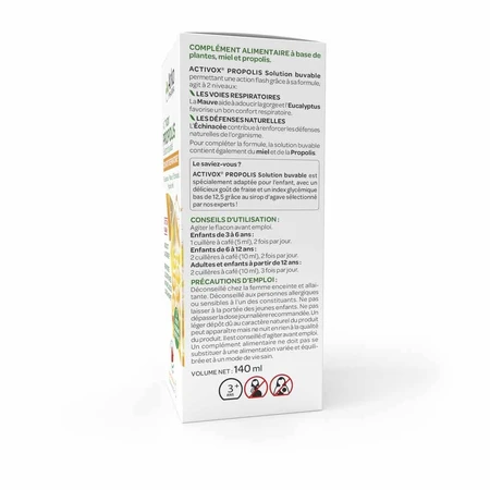 Arkopharma Activox Propóleo Jarabe confort respiratorio 140 ml