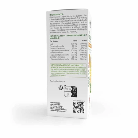 Arkopharma Activox Propóleo Jarabe confort respiratorio 140 ml