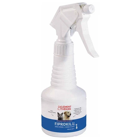 Clement-Thekan Fiprokil Spray contra pulgas y garrapatas para perros y gatos 250ml