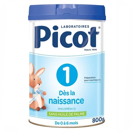 Picot 1 Milchpulver für die Geburt 0-6 Monate 800g