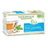 Herbesan Organic Night Serene Kamille Infusie met Bergamot Aroma 20 builtjes