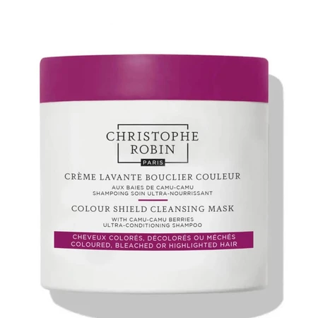 Christophe Robin Rituel Bouclier Couleur Crème Lavante Aux Baies de Camu-Camu Cheveux colorés, décoloré ou méchés 250ml