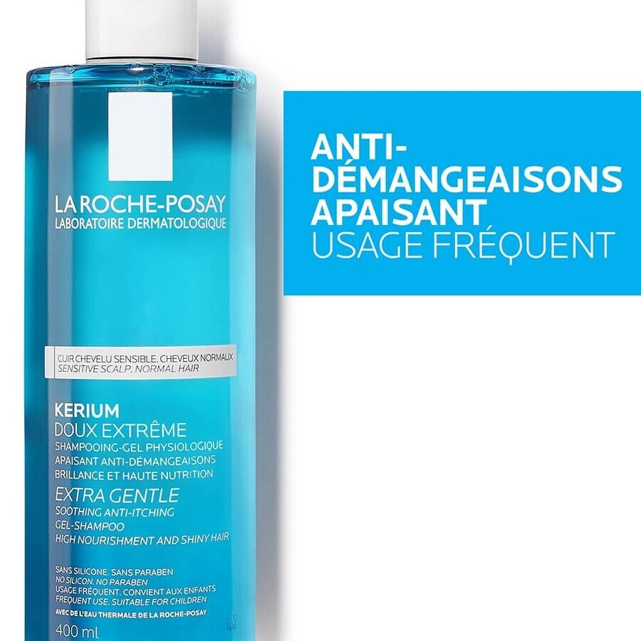 La Roche-Posay Kerium Champú-Gel Suave Calmante 400ml La Roche-Posay Kerium Champú-Gel Suave Calmante 400ml