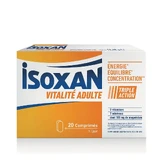 Isoxan Adult Vitality Energy, balance and concentration 20 tablets