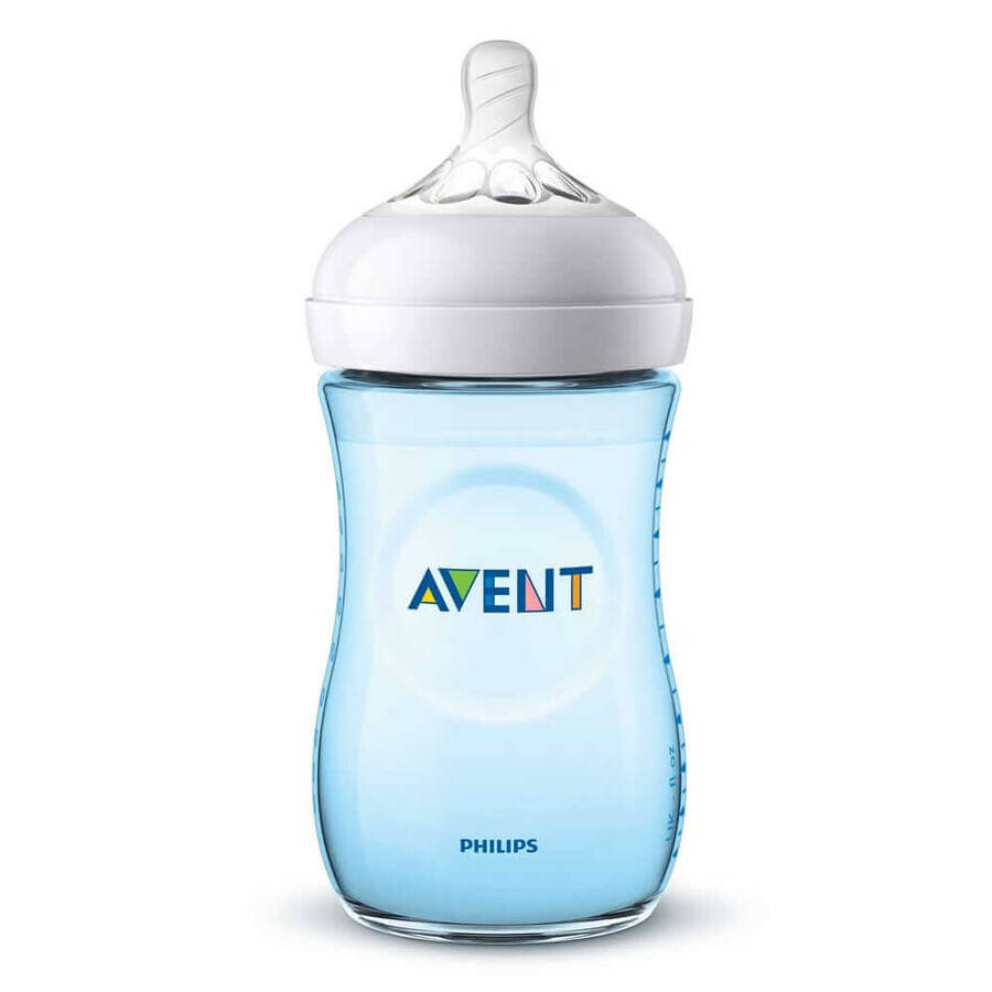 Buy Avent Natural Response Color Slow Flow Bottle 260 ml Avent Natural Response Color Slow Flow Bottle 260 ml
