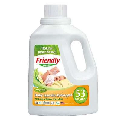 Organic magnolia automatic liquid laundry detergent, 1567 ml, Friendy…
