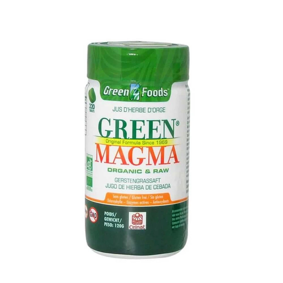 Celnat Green Magma Barley Grass Juice 320 Tablets