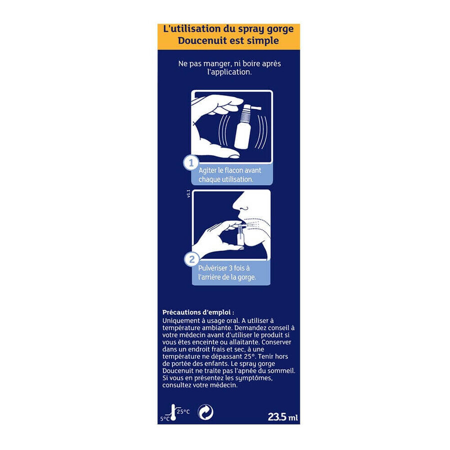 Doucenuit Mondspray anti-snurken 23,5 ml Doucenuit Mondspray anti-snurken 23,5 ml