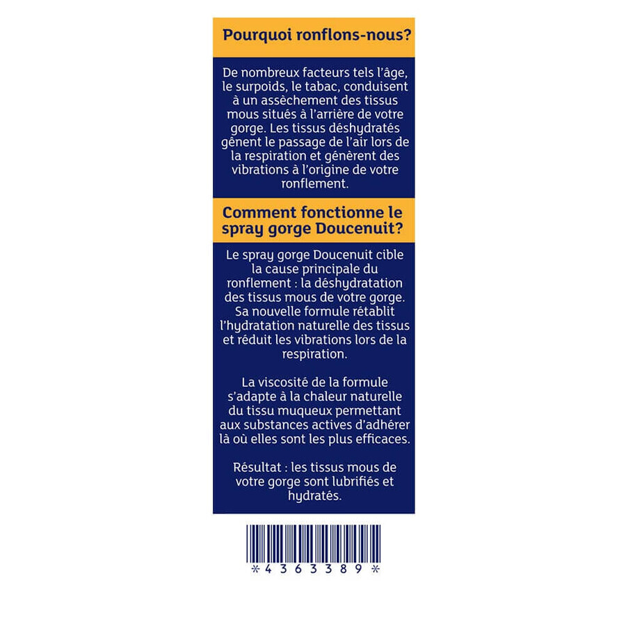 Doucenuit Mondspray anti-snurken 23,5 ml