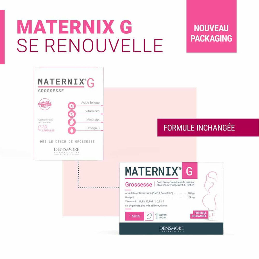 Densmore Gynäkologie Maternix G Schwangerschaft x 30 Kapseln