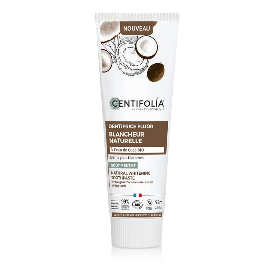 Centifolia Natuurlijke Fluoride Whitening Tandpasta 75ml