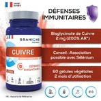 Granions Koper Immuun Defensie 60 capsules
