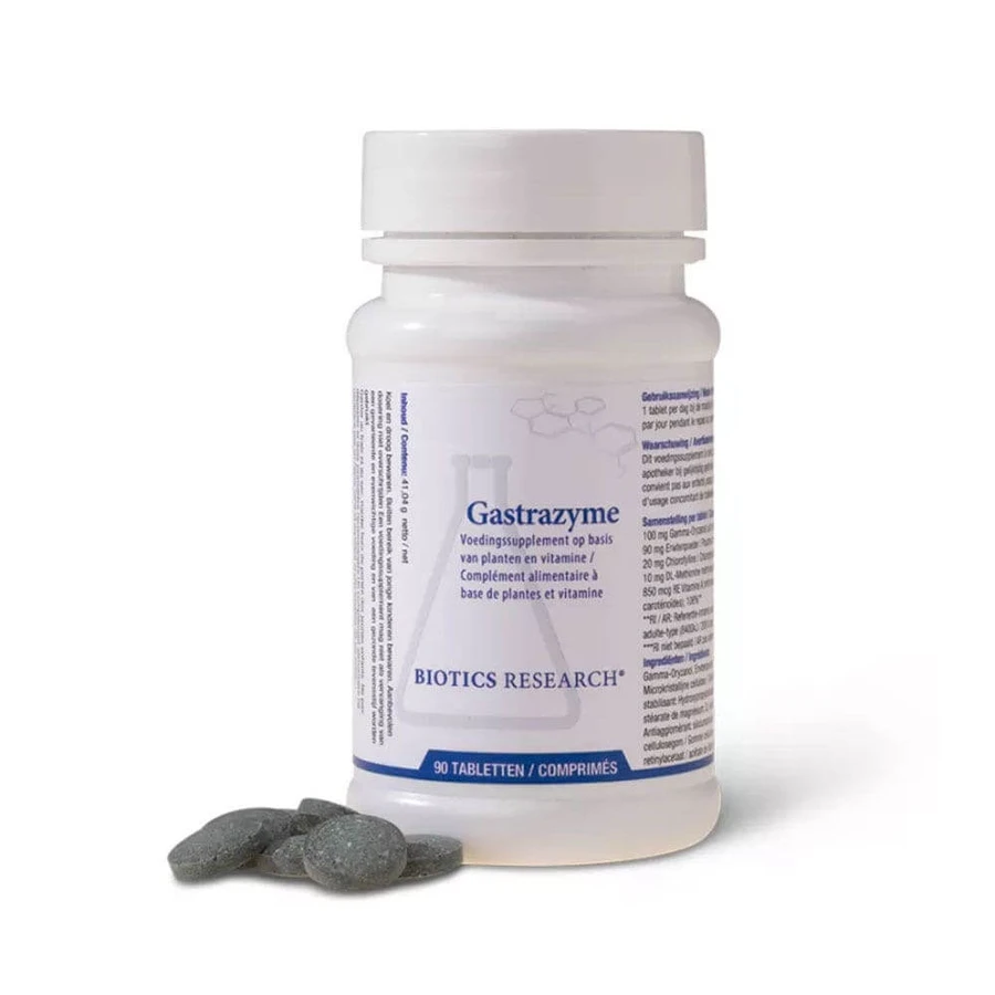 Biotics Forschung Gastrazyme 90 Tabletten