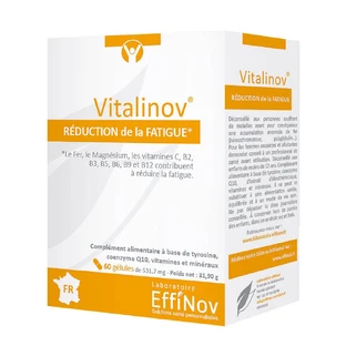 Effinov Nutrition Vitalinov Reducción de la fatiga 60 cápsulas