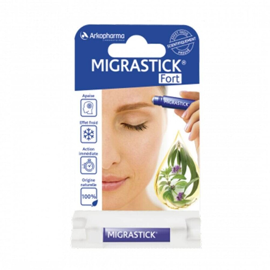Arkopharma Arkoessentiel Migrastick fort Roll-on Hoofdpijn 3ml