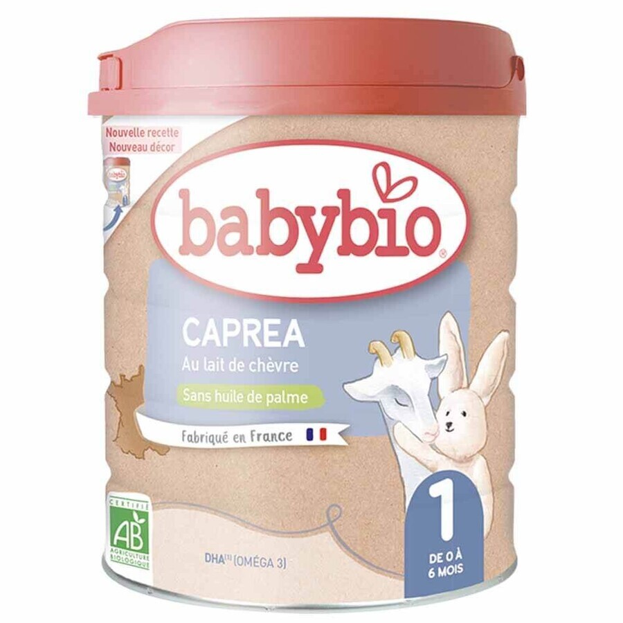 Cumpără Babybio Caprea 1 Lapte praf organic 0-6 luni 800g Babybio Caprea 1 Lapte praf organic 0-6 luni 800g