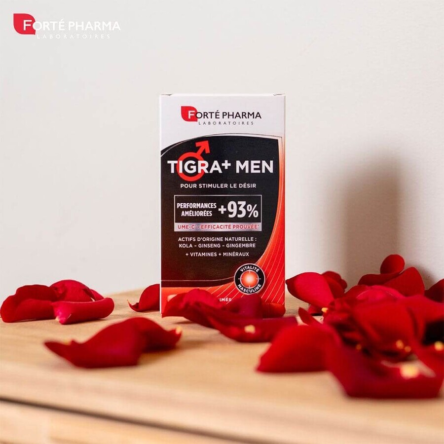 Forté Pharma Tigra+ Men Male Vitality 28 Tablets