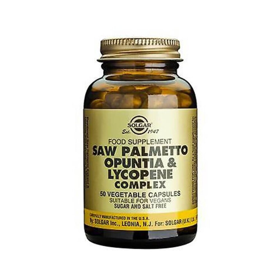 Solgar Saw Palmetto Berry 50 gelule vegetale defensive imunitare 100 gélules végétales