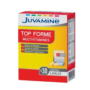 Juvamine Top Forme Multivitaminas 23 principios activos 30 comprimidos