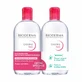 Bioderma Crealine Agua Micelar Limpiadora H2O sin perfume 2x500ml