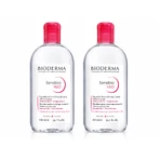 Set di acqua micellare Bioderma Sensibio H2O, 2x500 ml