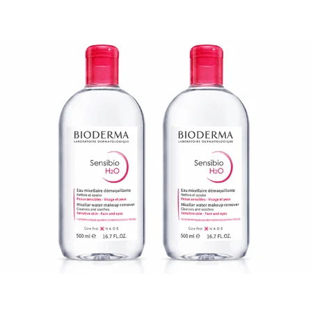 Set di acqua micellare Bioderma Sensibio H2O, 2x500 ml