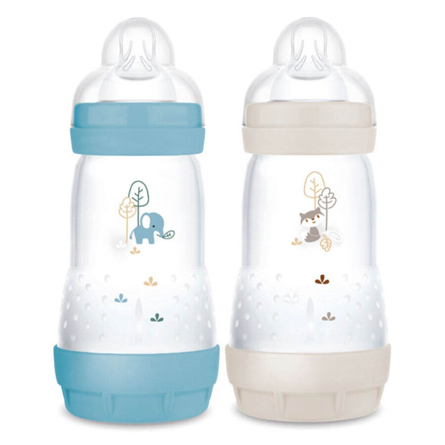 Boutique Mam Easy Start Anti-Colique Biberon Débit 2 2 à 12 Mois 2x260ml Mam Easy Start Anti-Colique Biberon Débit 2 2 à 12 Mois 2x260ml