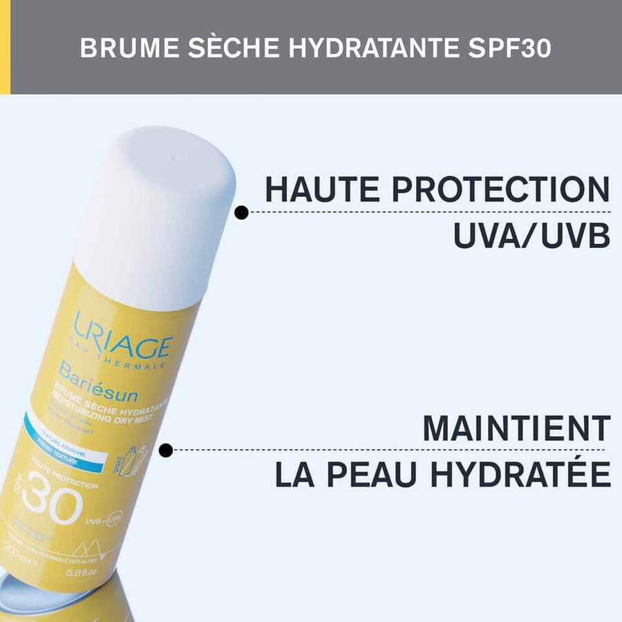 Uriage Bariésun Spray Solar Seco Spf30 Piel Sensible 200ml Uriage Bariésun Spray Solar Seco Spf30 Piel Sensible 200ml