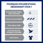 Etiaxil Desodorante Stick 24 horas suavidad para pieles sensibles 40 ml Etiaxil Desodorante Stick 24 horas suavidad para pieles sensibles 40 ml