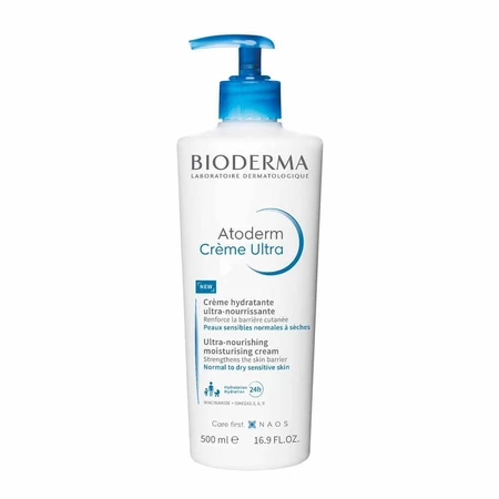 Bioderma Atoderm Crema ultra-nutritiva facial y corporal para pieles sensibles 500ml