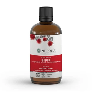 Aceites Vegetales Centifolia Aceite de Ricino Virgen Ecológico 100ml