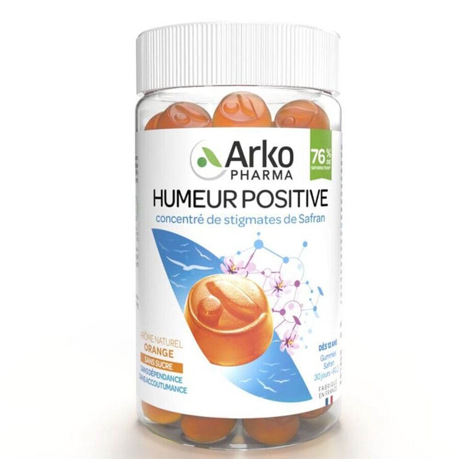 Arkopharma Phyto Gummy Candies Positive Mood Saffron 60 Gummies