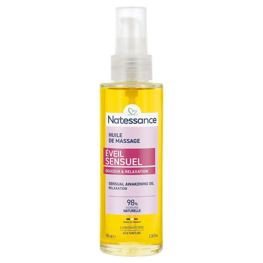 Natessance Sensueel ontwaken zoetheid en ontspanning massageolie 100ml