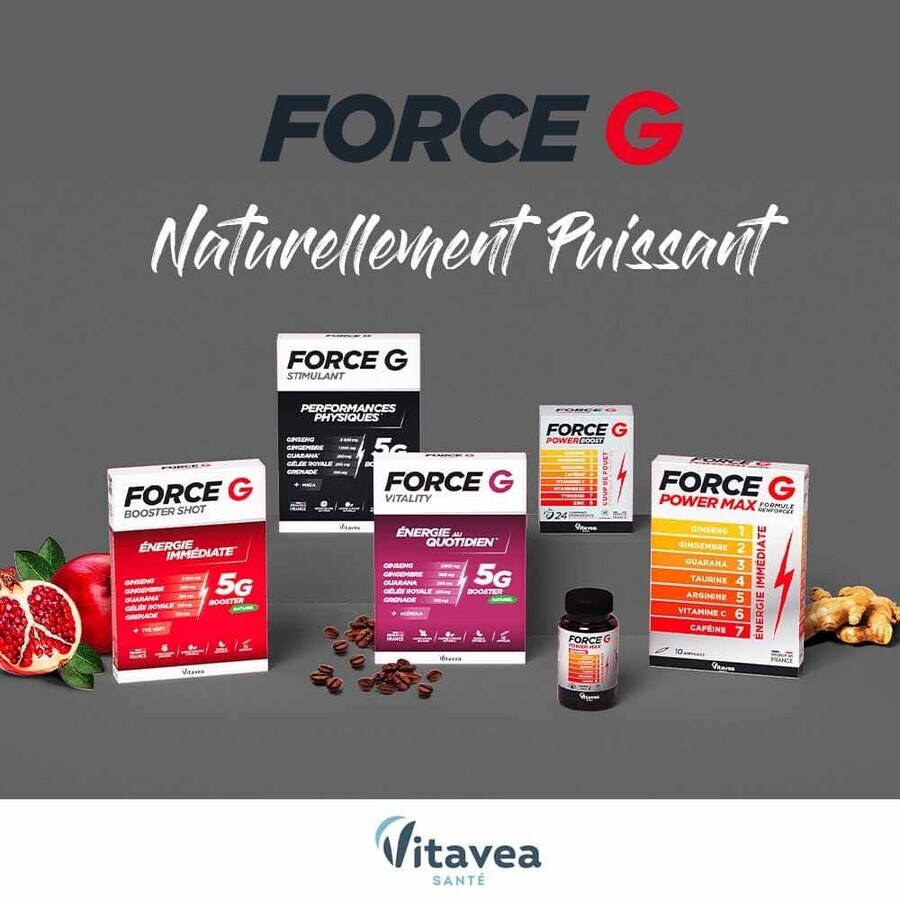 Vitavea Santé Force G Vitalidad Energía Diaria 20 Ampollas