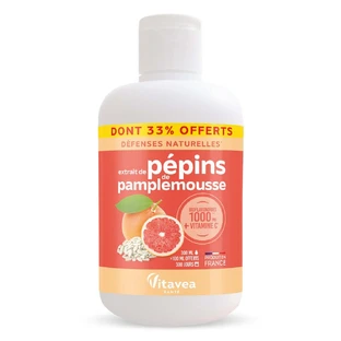 Vitavea Santé Grapefruitkernextrakte Natürliche Abwehrkräfte 200ml + 100ml gratis