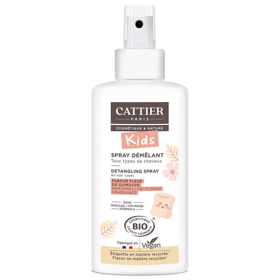 Cattier Spray démêlant Parfum Fleur de guimauve 200ml