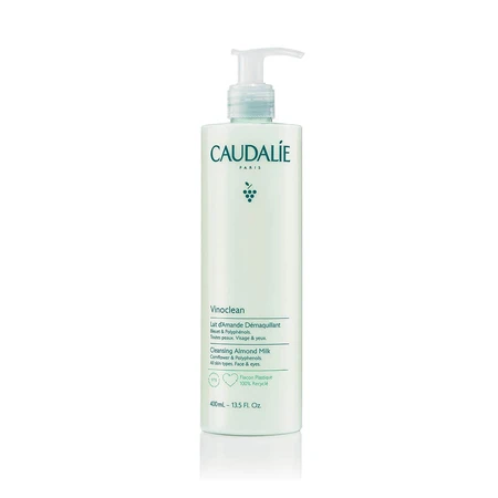 Caudalie Vinoclean Mandelmilch Gesicht und Augen Make-up-Entferner 400ml