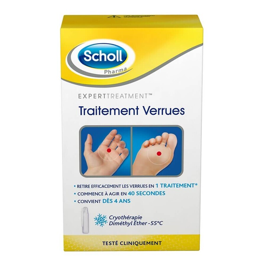 Scholl Expert Behandlung Warzen an Füßen und Händen 80ml