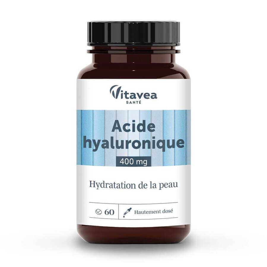 Vitavea Santé Nutri'sentiels Acide Hyaluronique 400mg Hydratation De La Peau 60 comprimidos