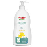 Liquid dishwashing liquid with organic lemon oil, 500 ml, Friendly Organic