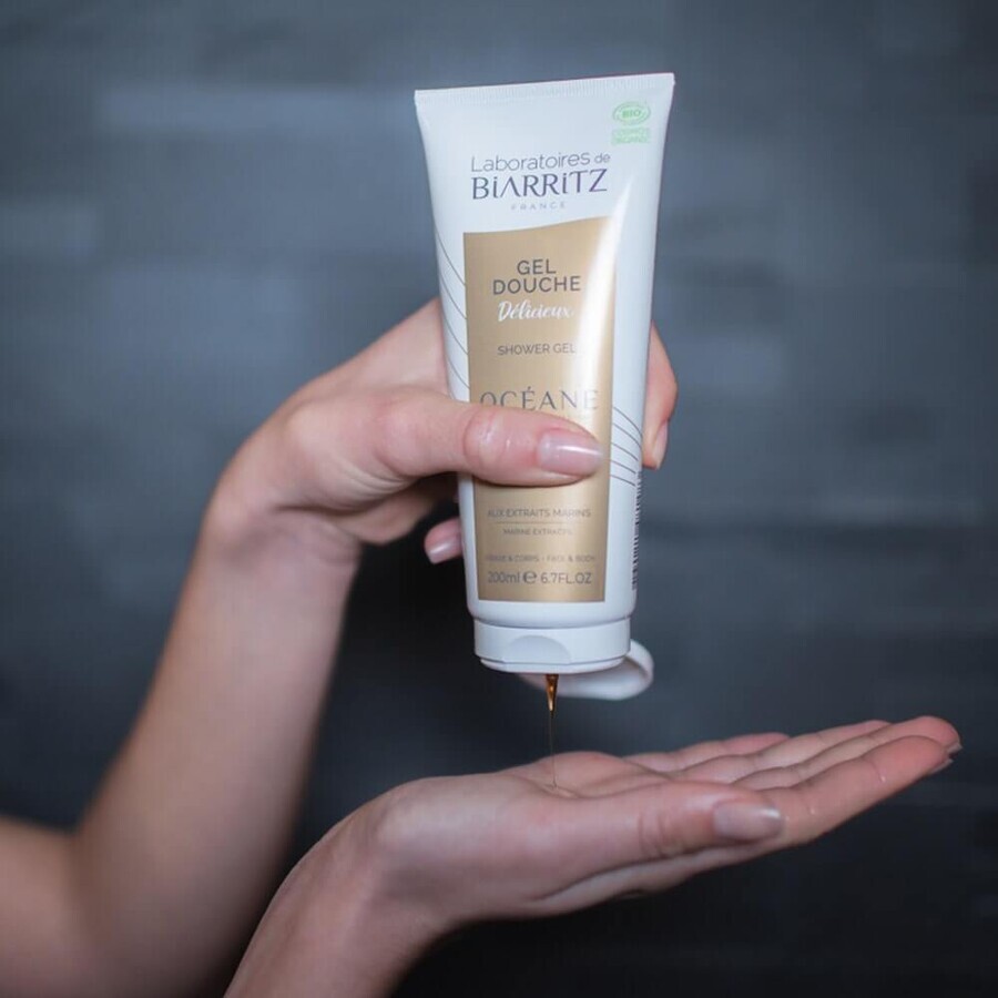 Laboratoires De Biarritz Océane Délicieux Biologische Douchegel met Zee-extracten 200 ml