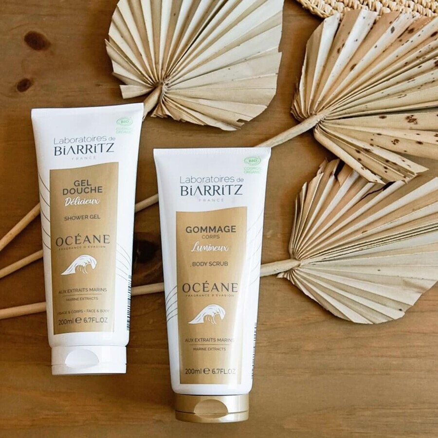 Laboratoires De Biarritz Océane Délicieux Biologische Douchegel met Zee-extracten 200 ml