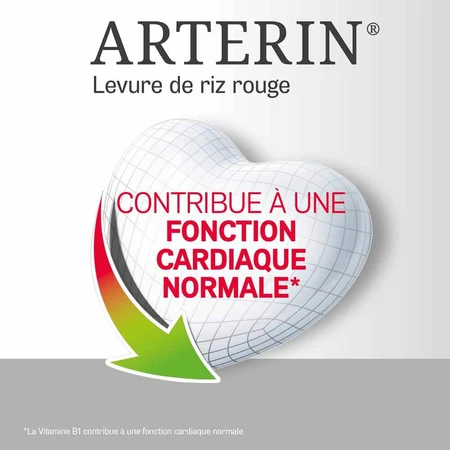Omega Pharma Arterin Levure de Riz Rouge Pack éco x90 comprimés